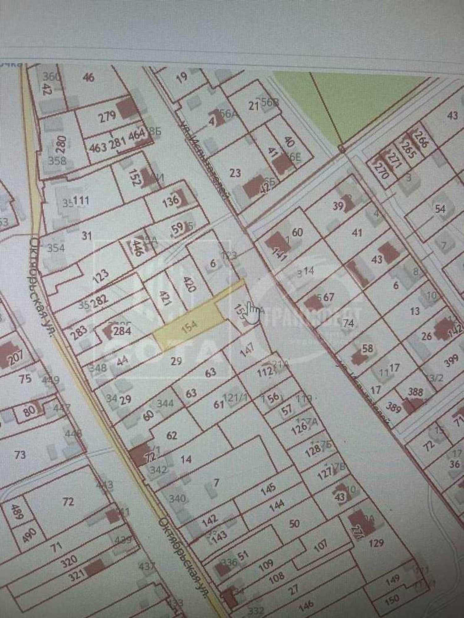 Продажа участка Октябрьская улица, 348