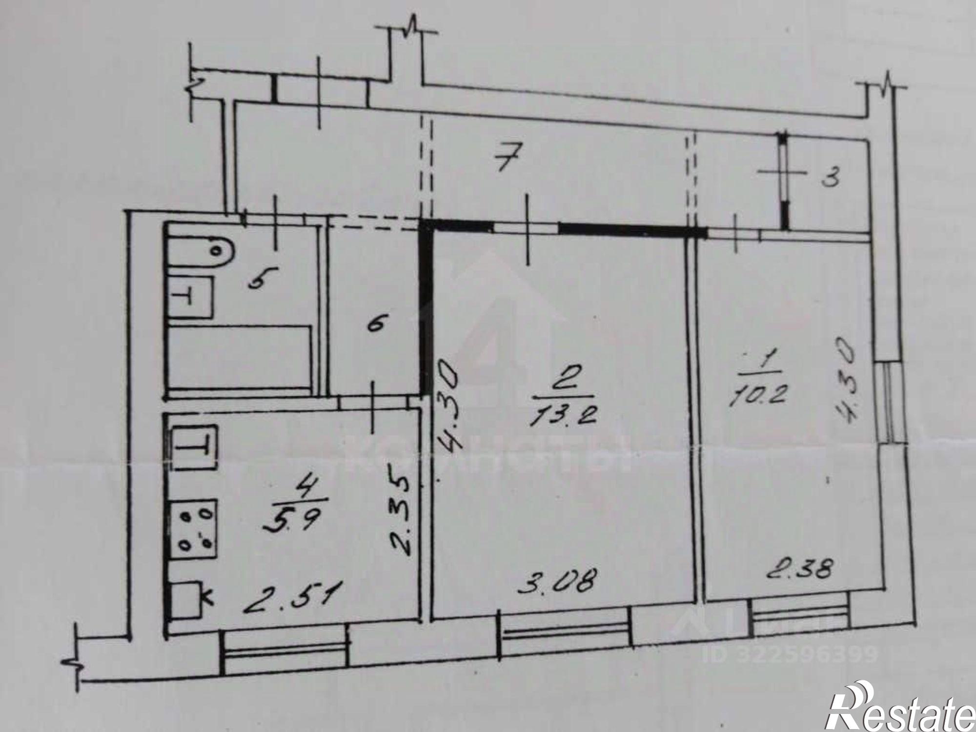 Купить квартиру за 3 450 000 рублей на улица Циолковского, 7