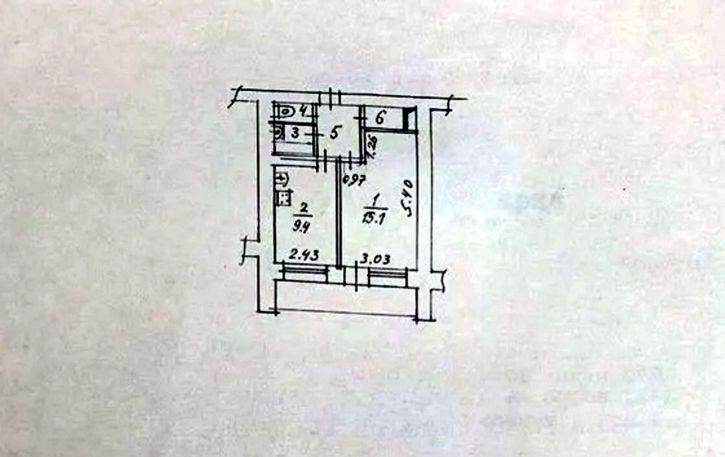 1-комн квартира Моисеева улица, 15
