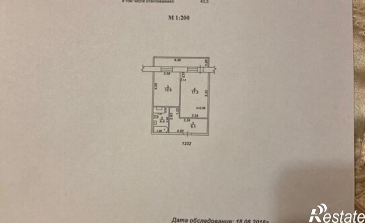 1-комн квартира Олимпийский б-р, 12,  д. 12
