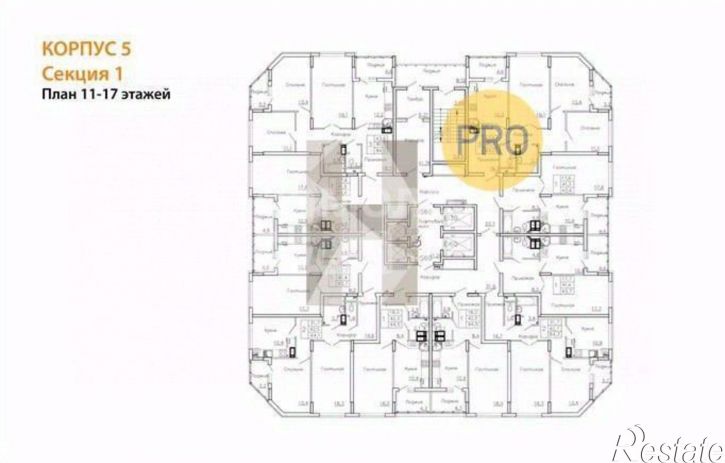 3-комн квартира Краснознамённая улица, 57/5,  д. 57/5