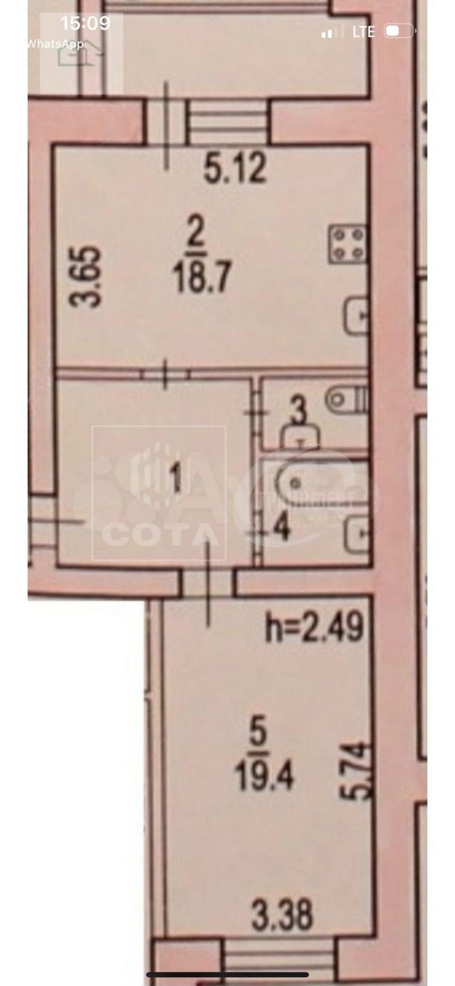 Купить квартиру за 5 850 000 рублей на Владимира Невского улица, 39кД