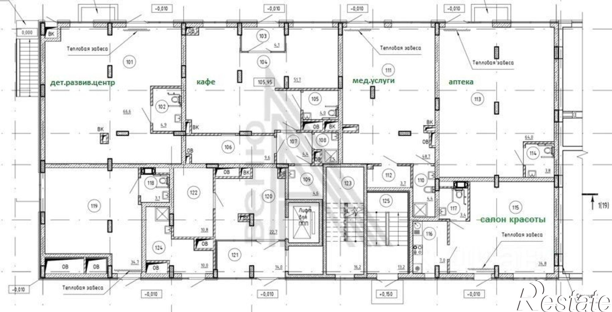 Купить торговое помещение за 9 200 000 рублей на бульвар Содружества, 5