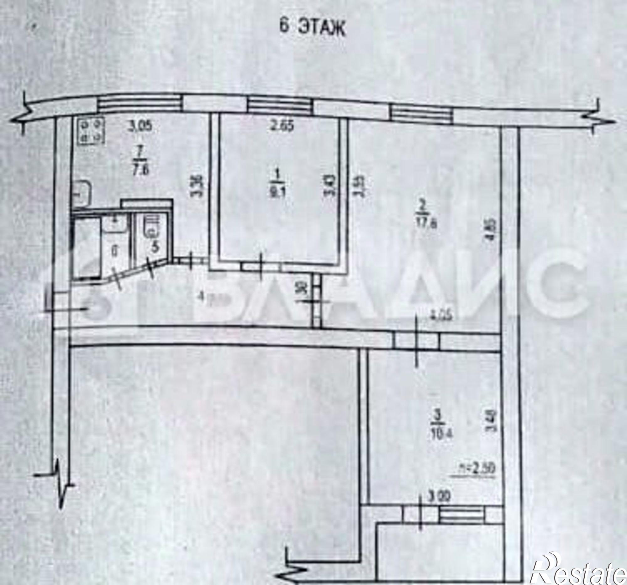 Купить квартиру за 4 200 000 рублей на улица Кривошеина, 21