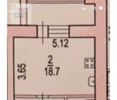 1-комн, 54кв м, этаж 1/10 Владимира Невского улица, 39кД