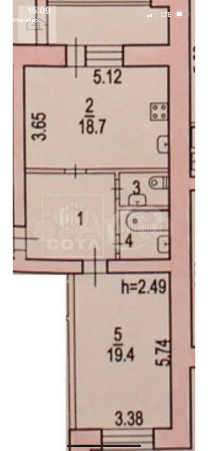 1-комн квартира Владимира Невского улица, 39кД