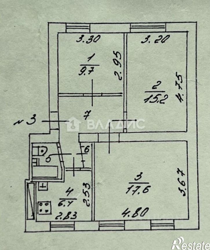 3-комн квартира Депутатская улица, 16,  д. 16