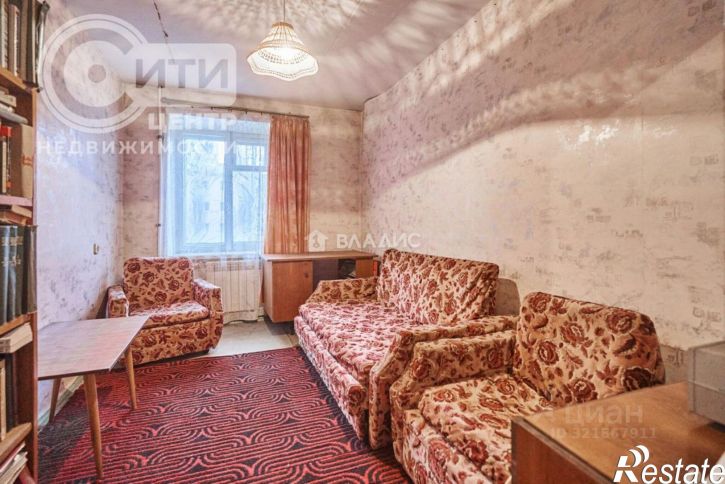 3-комн квартира Воронеж, Южно-Моравская улица, 22