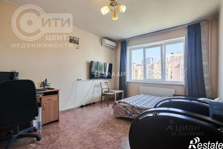 1-комн квартира Воронеж, улица Коренцова, 7