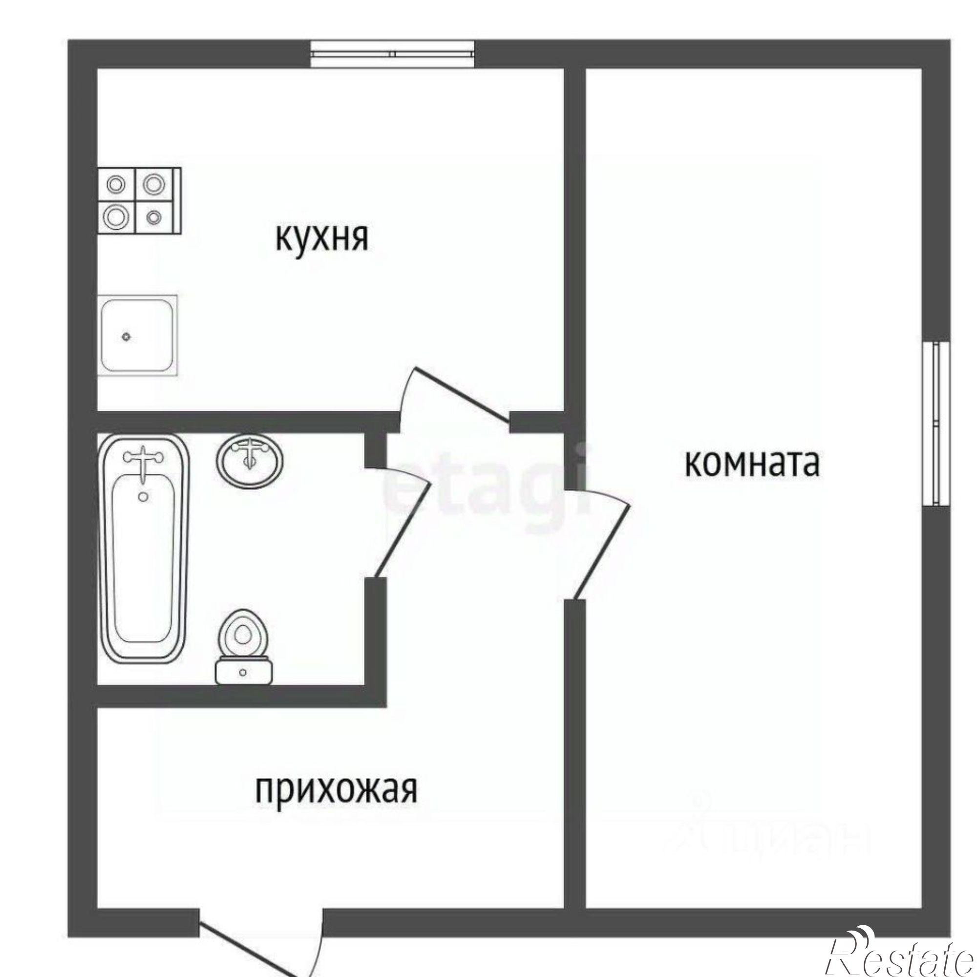 Купить квартиру за 2 400 000 рублей на улица Димитрова, 134