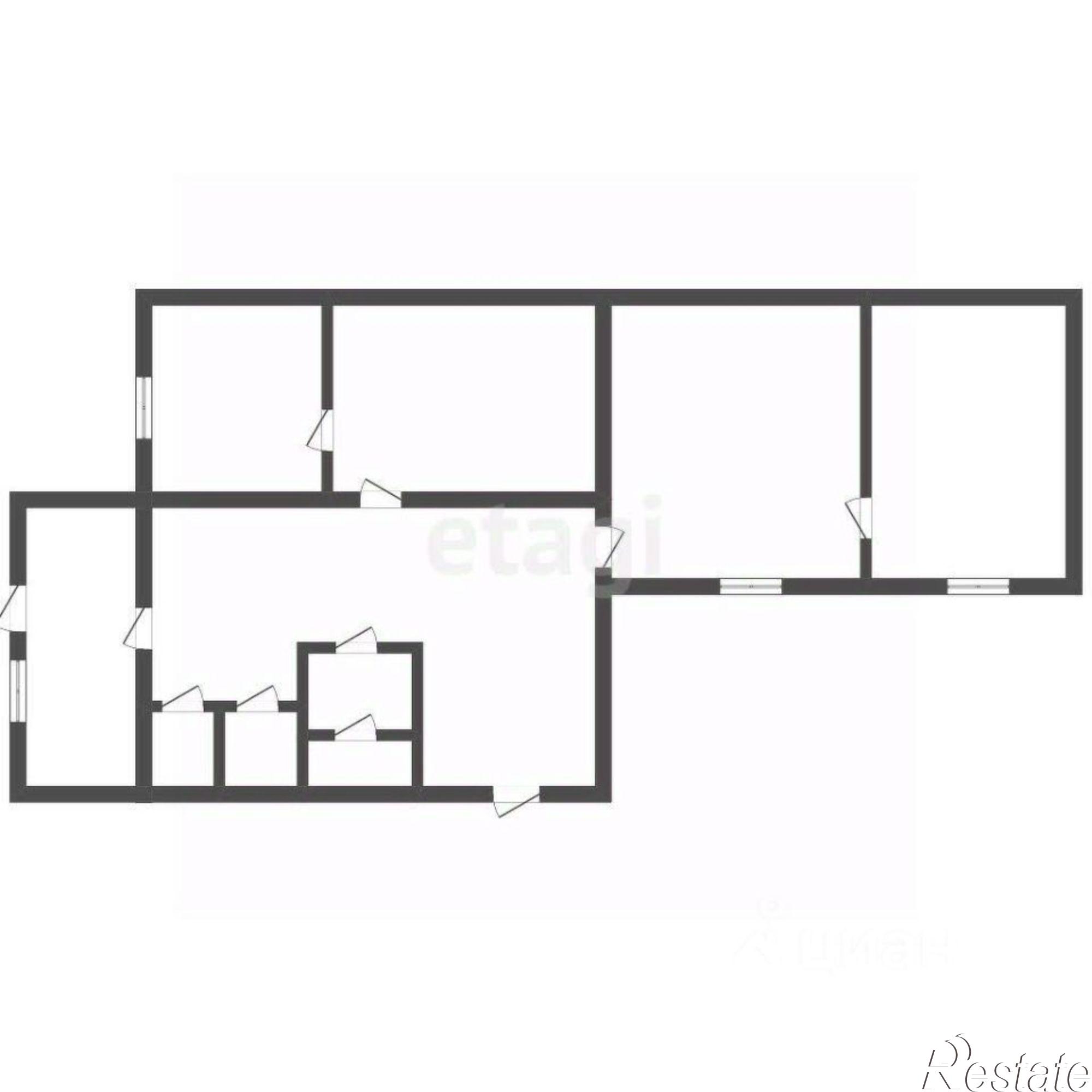 Купить квартиру за 5 900 000 рублей на Ударная улица, 54