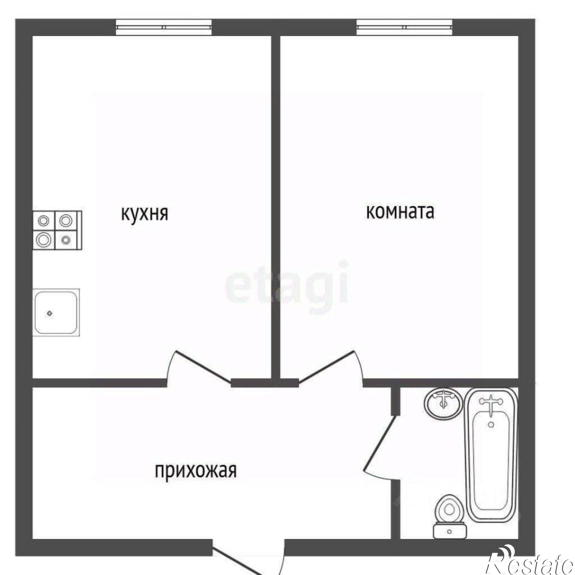 Купить квартиру за 2 450 000 рублей на Автогенный переулок, 15