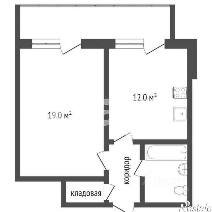 1-комн квартира Арсенальная улица, 4А,  д. 4А