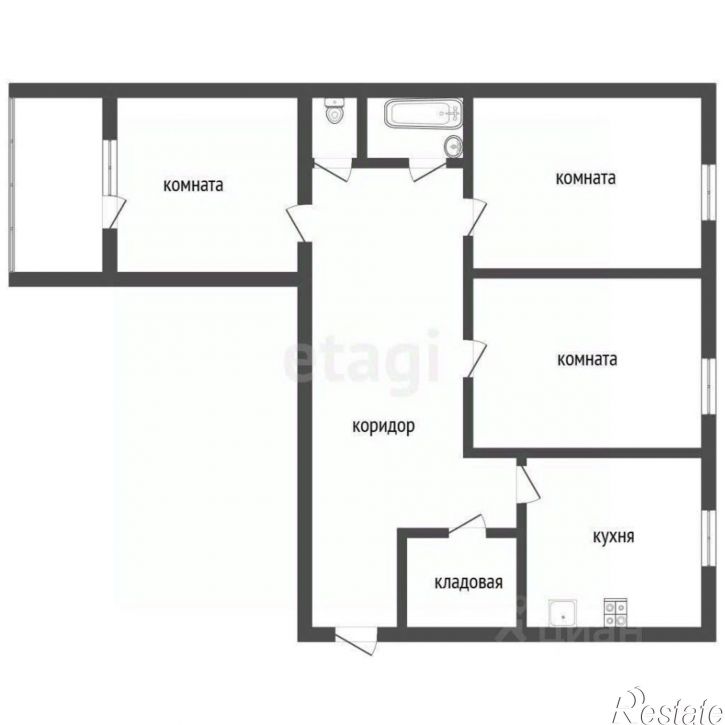 3-комн квартира улица Юлюса Янониса, 17,  д. 17