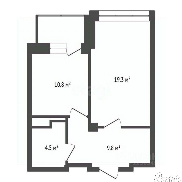 1-комн квартира улица Революции 1905 года, 31В,  д. 31В