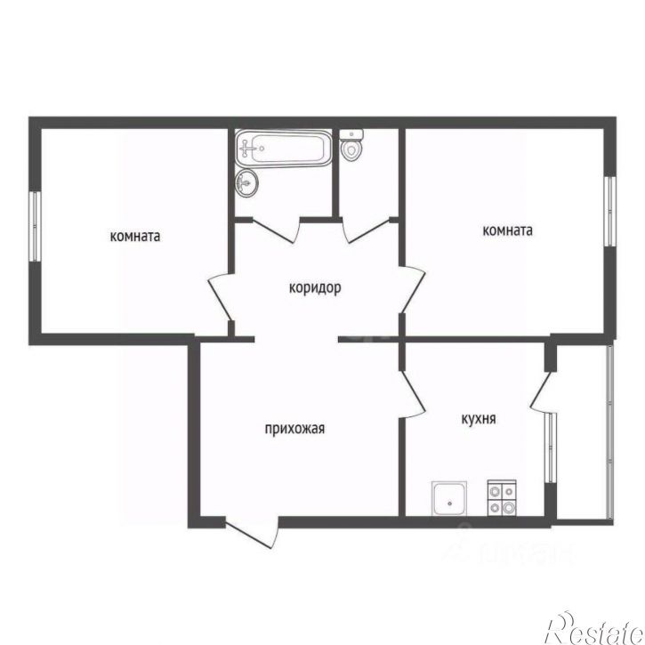 2-комн квартира улица Ломоносова, 117,  д. 117