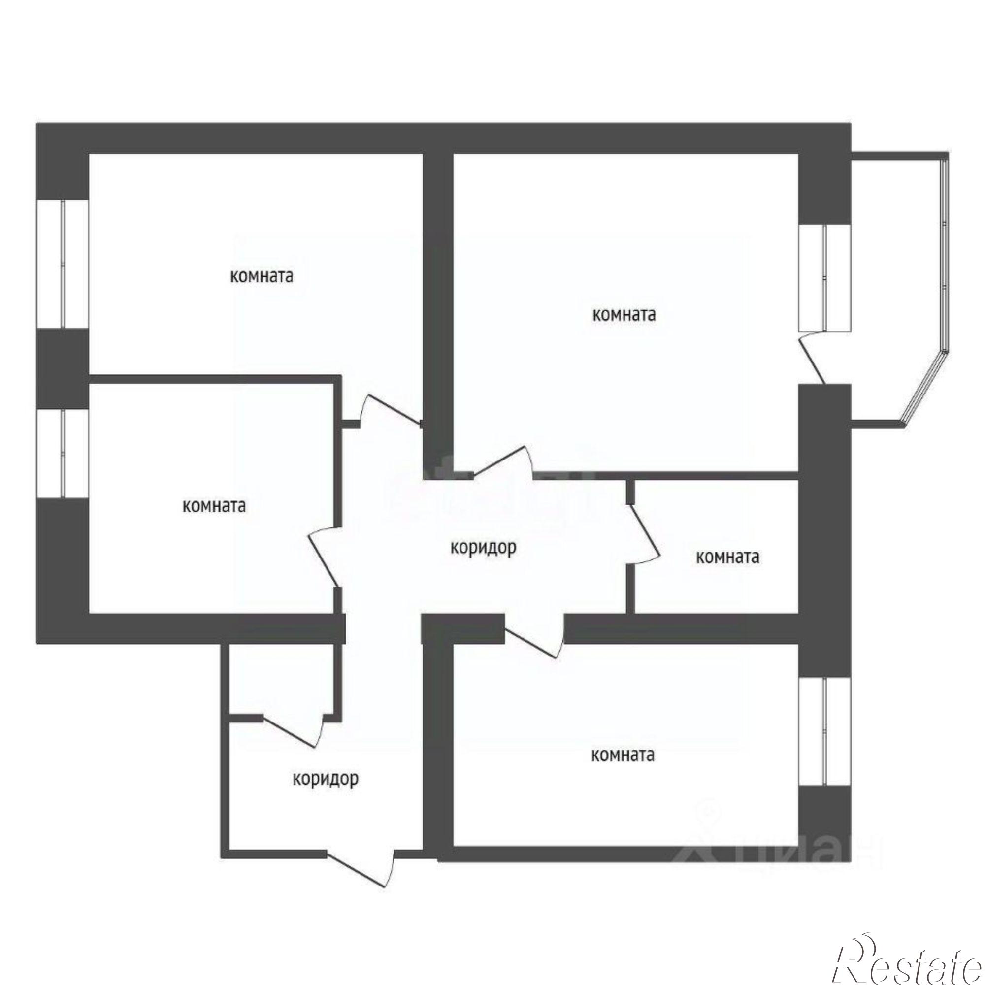 Купить квартиру за 11 500 000 рублей на улица 20-летия Октября, 22