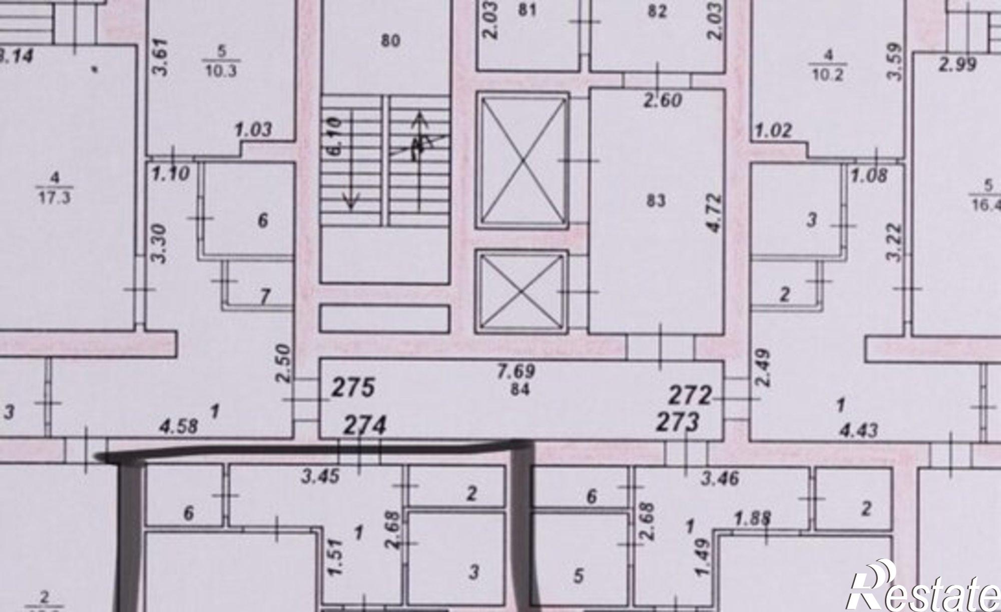 Купить квартиру за 4 700 000 рублей на Пеше-Стрелецкая улица, 100