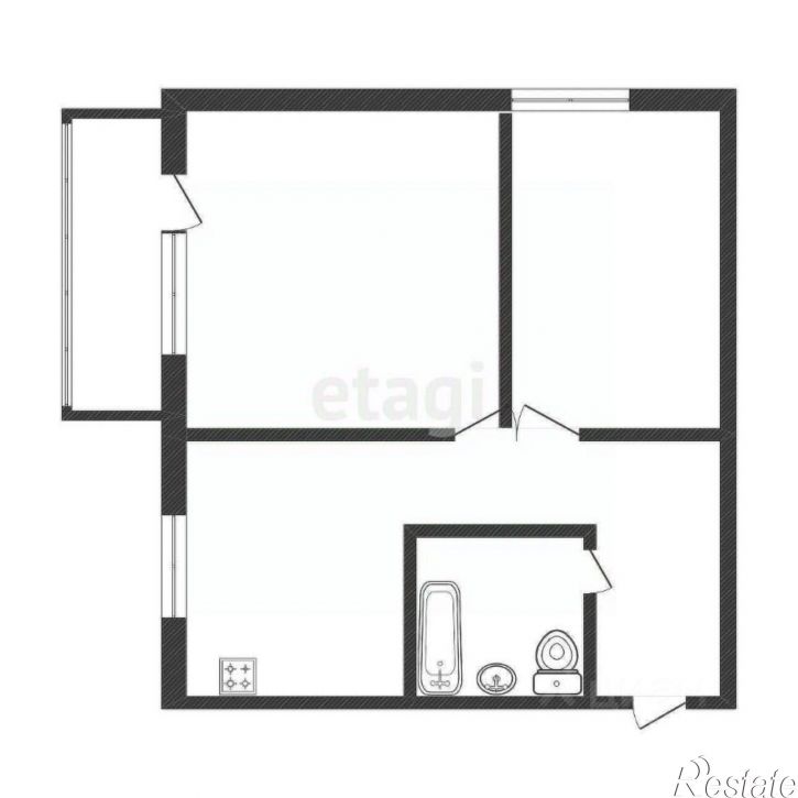 1-комн квартира улица Домостроителей, 16,  д. 16