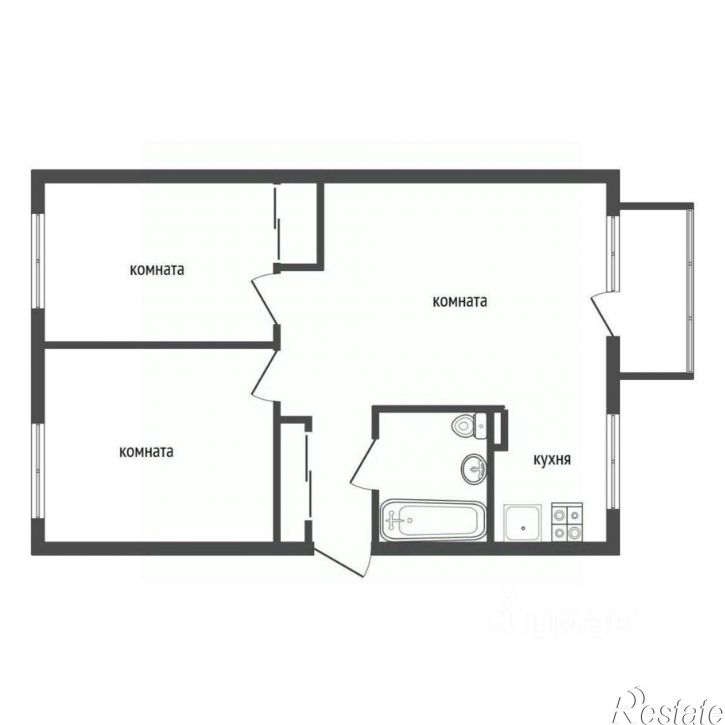 3-комн квартира Ленинский проспект, 185,  д. 185