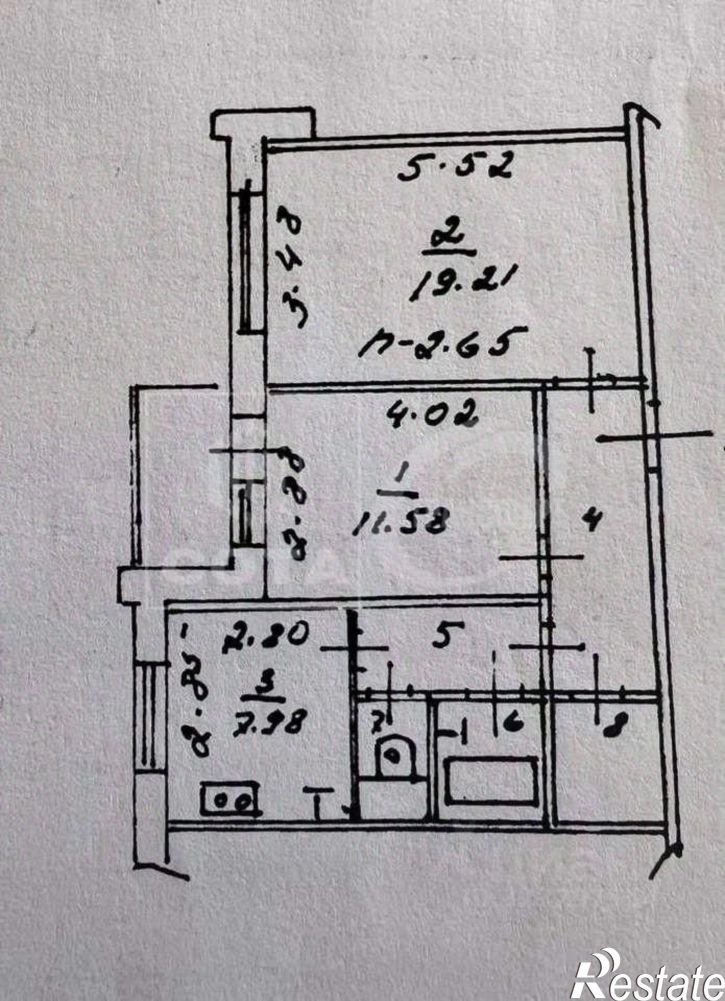 2-комн квартира улица Кропоткина, 11А,  д. 11А
