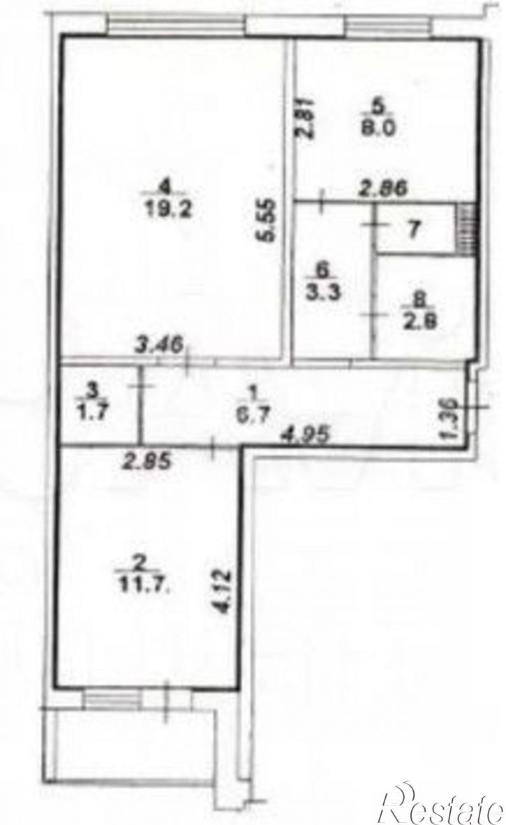 2-комн квартира Воронеж г., Советский