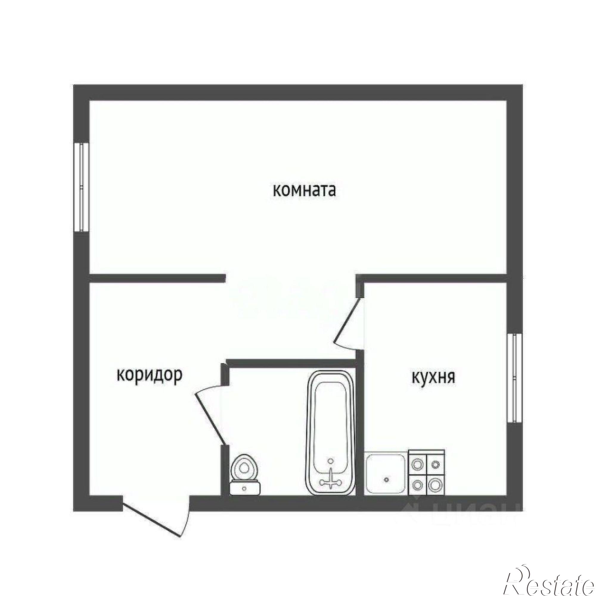 Купить квартиру за 2 800 000 рублей на улица Писателя Маршака, 9