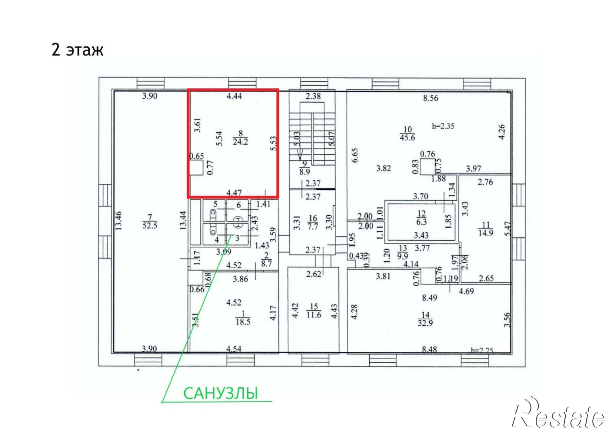 Сдать офис, помещение под офис за 42 000 рублей на Средне-Московская улица, 7/9