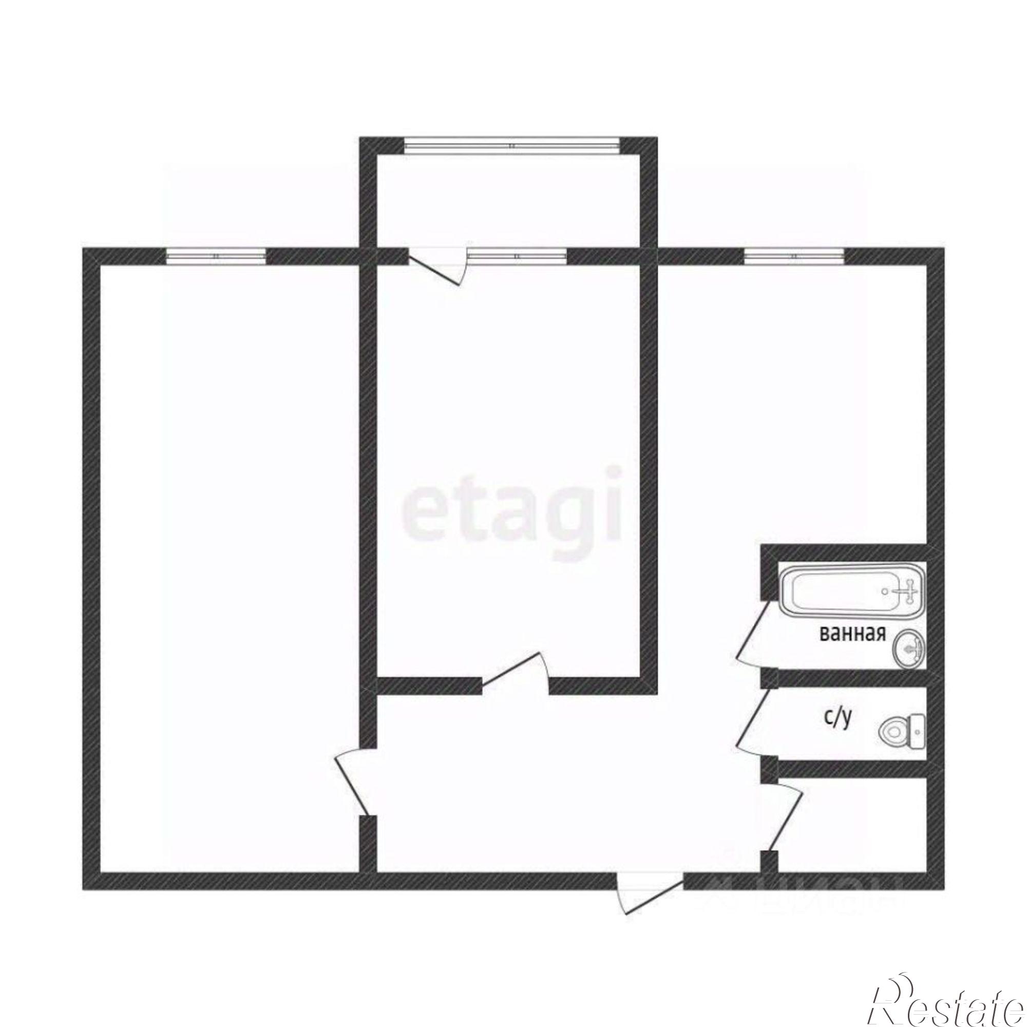 Купить квартиру за 4 600 000 рублей на Острогожская улица, 164/2