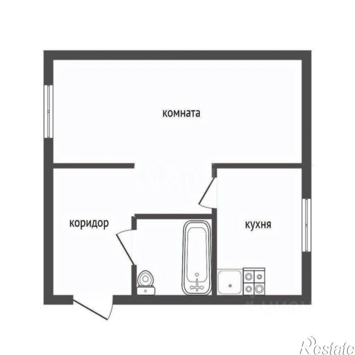 1-комн квартира ул Писателя Маршака, 7,  д. 7
