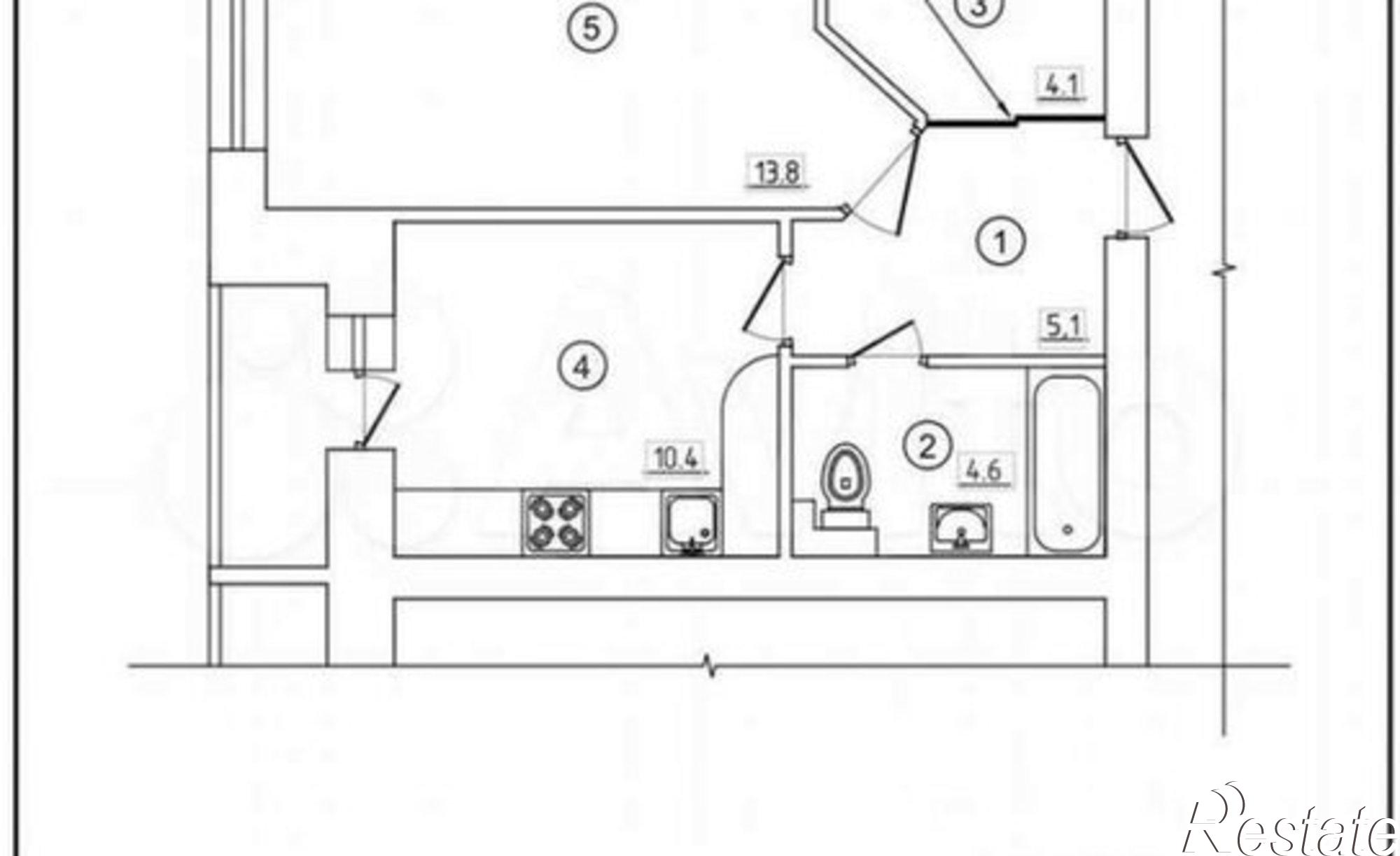 Купить квартиру за 5 520 000 рублей на улица Пирогова, 72А
