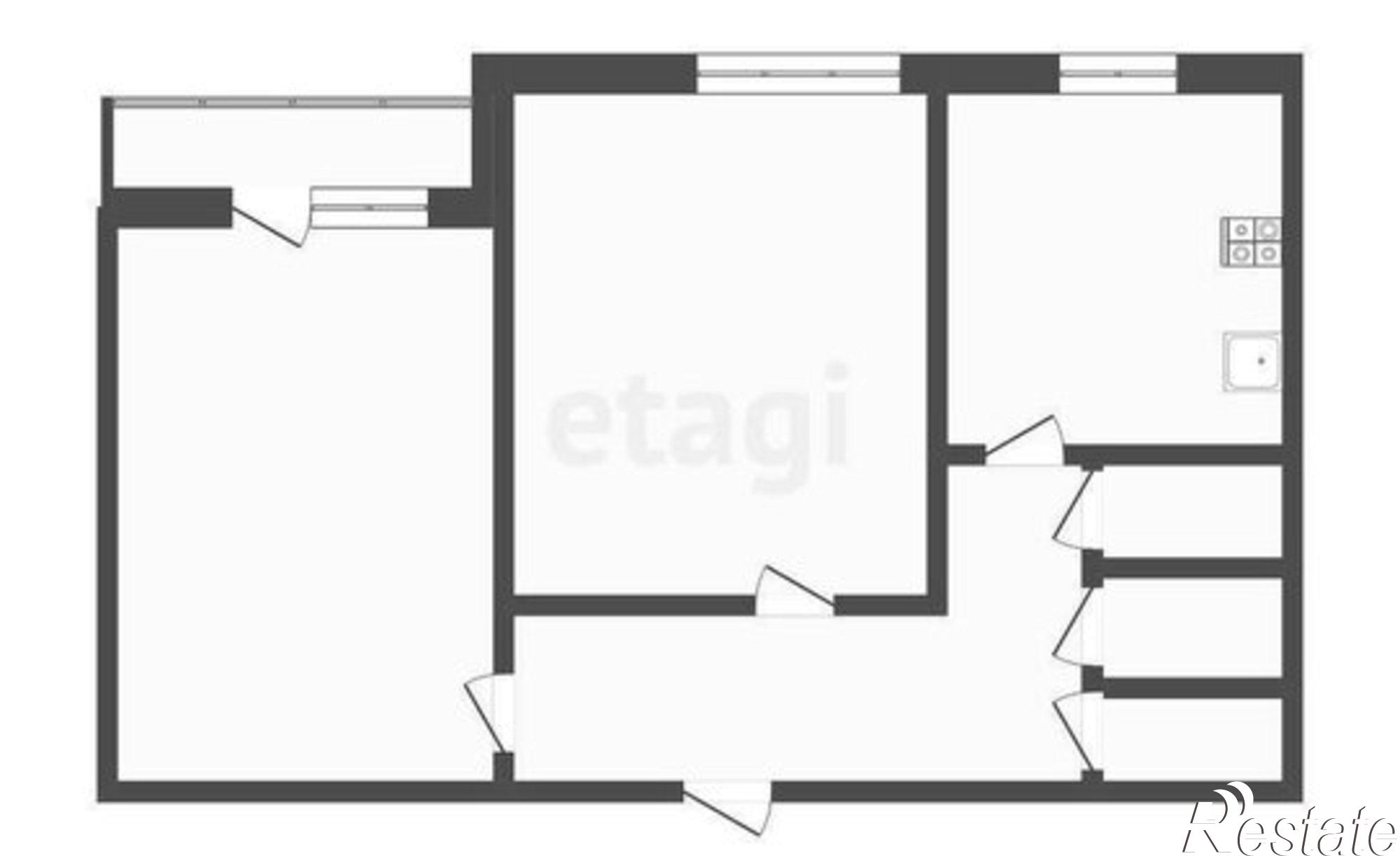 Купить квартиру за 4 600 000 рублей на ул Чуйская, 7