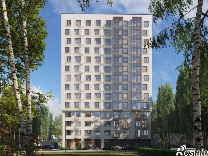 1-комн квартира в новом доме улица 30-летия Октября, 92,  д. 92