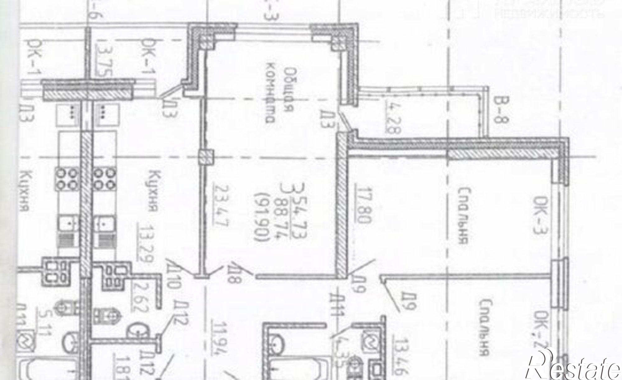 Купить квартиру за 15 350 000 рублей на улица 20-летия Октября, 88Е