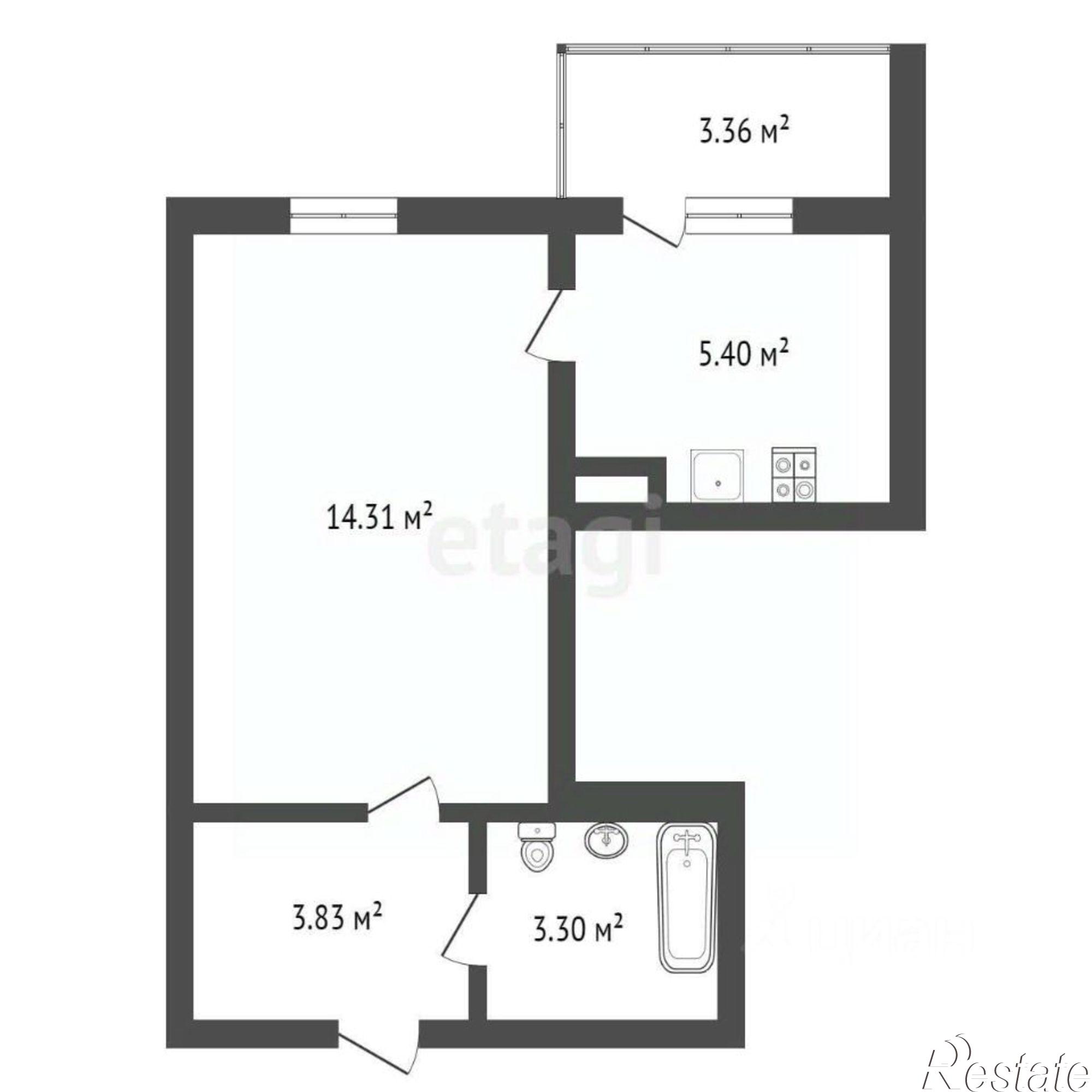 Купить квартиру за 3 150 000 рублей на Ростовская улица, 67