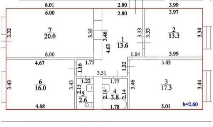 3-комн квартира Московский проспект, 97Ак1