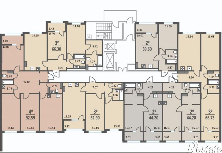 2-комн квартира в новом доме Краснознамённая улица, 72,  д. 72