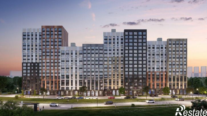 2-комн квартира в новом доме Краснознамённая улица, 72,  д. 72