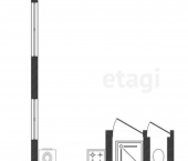 1-комн, 29кв м, этаж 1/3 Красноармейская улица, 33/1
