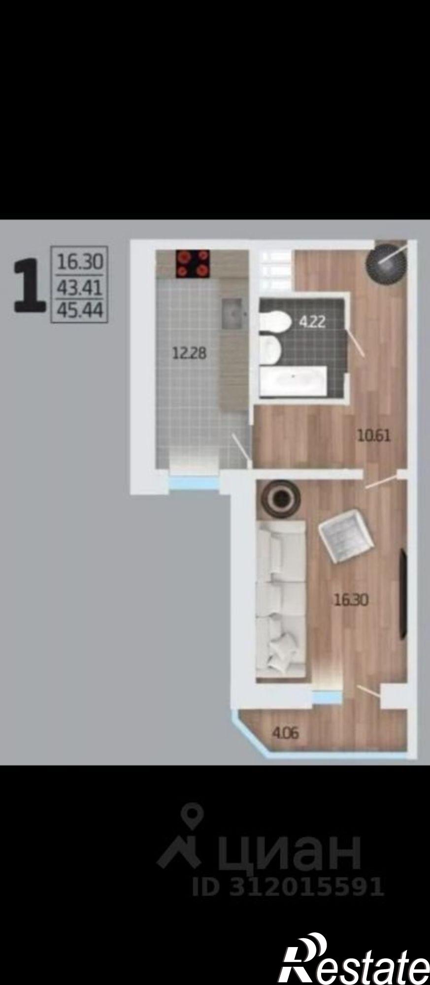 Купить квартиру за 5 200 000 рублей на Московский проспект, 90