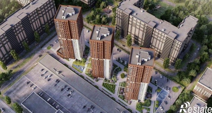 1-комн квартира в новом доме улица Кривошеина, 13/14,  д. 13/14