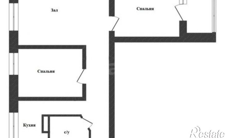 3-комн квартира улица Киселёва, 5,  д. 5