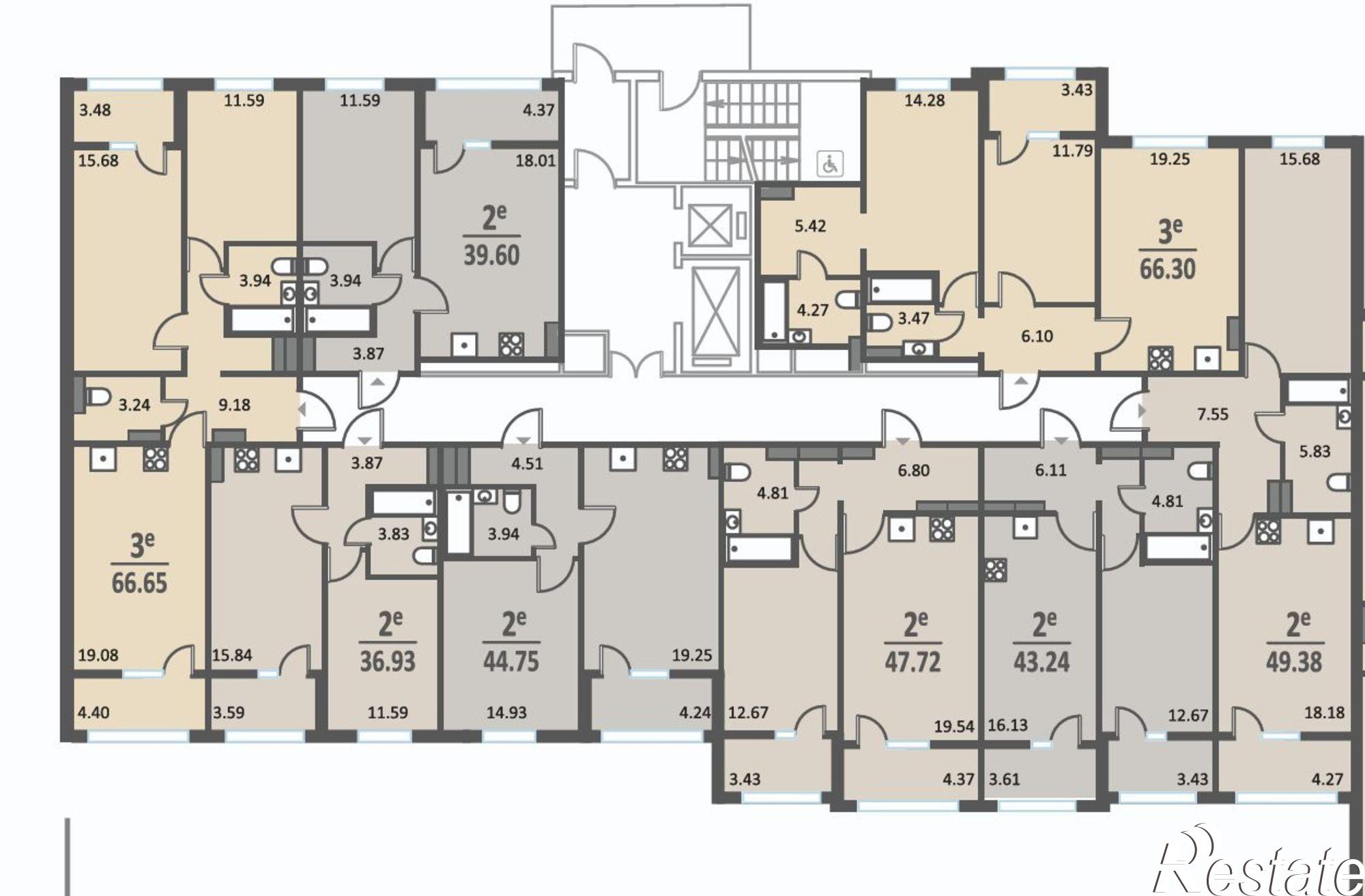 Купить квартиру за 7 880 400 рублей на ул Краснознаменная, 72