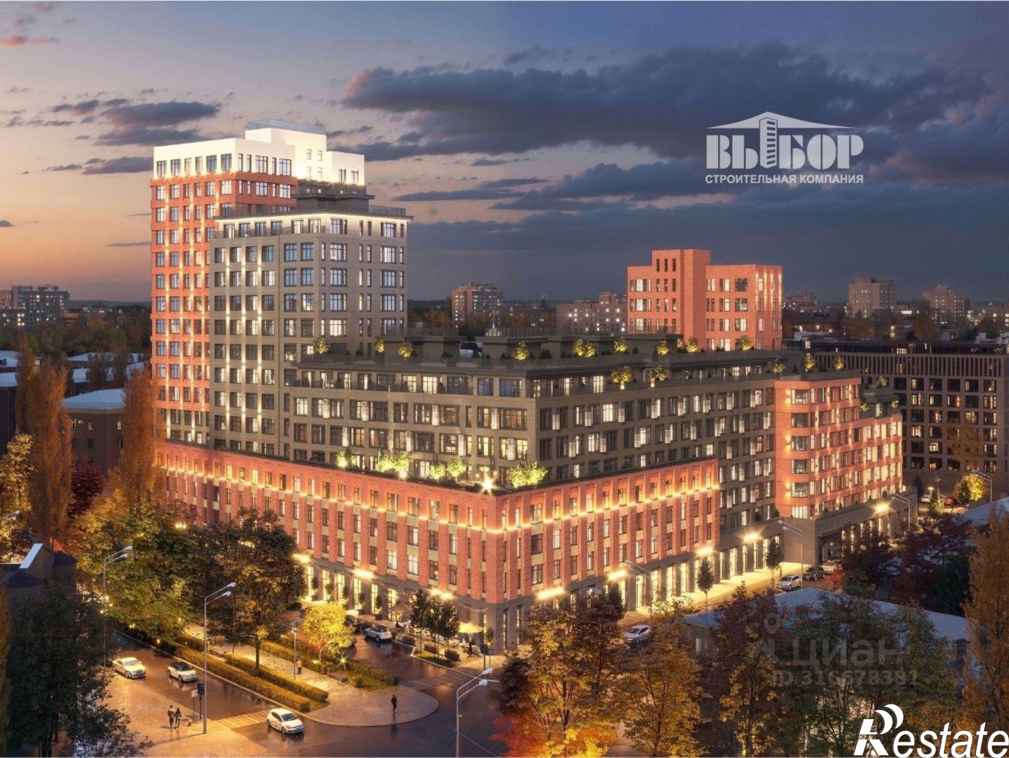 Купить квартиру за 10 018 100 рублей на улица Фридриха Энгельса, 88 стр.