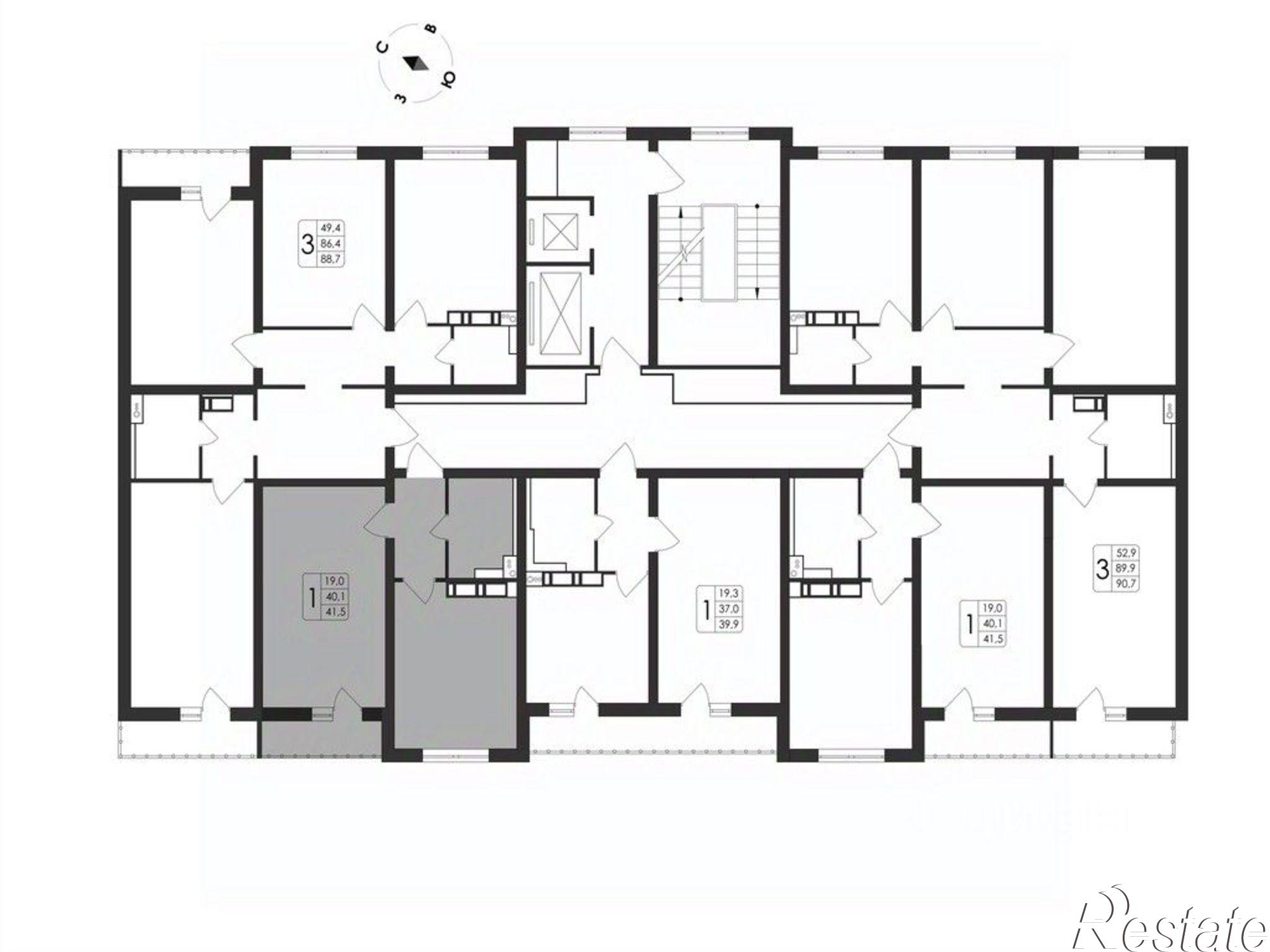 Купить квартиру за 5 554 160 рублей на пр-кт Патриотов, 58а