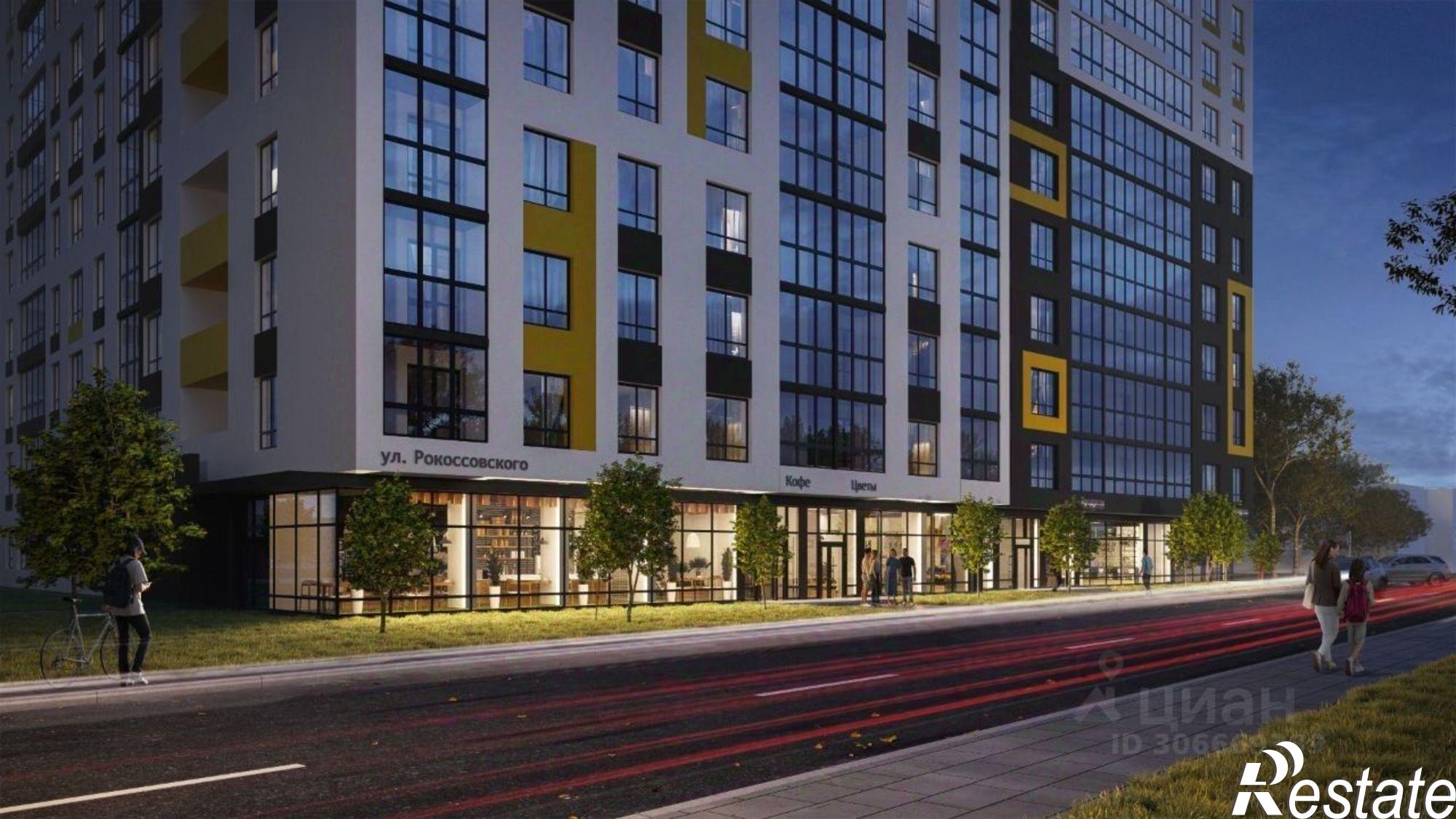 Купить квартиру за 6 681 400 рублей на улица Рокоссовского, 47