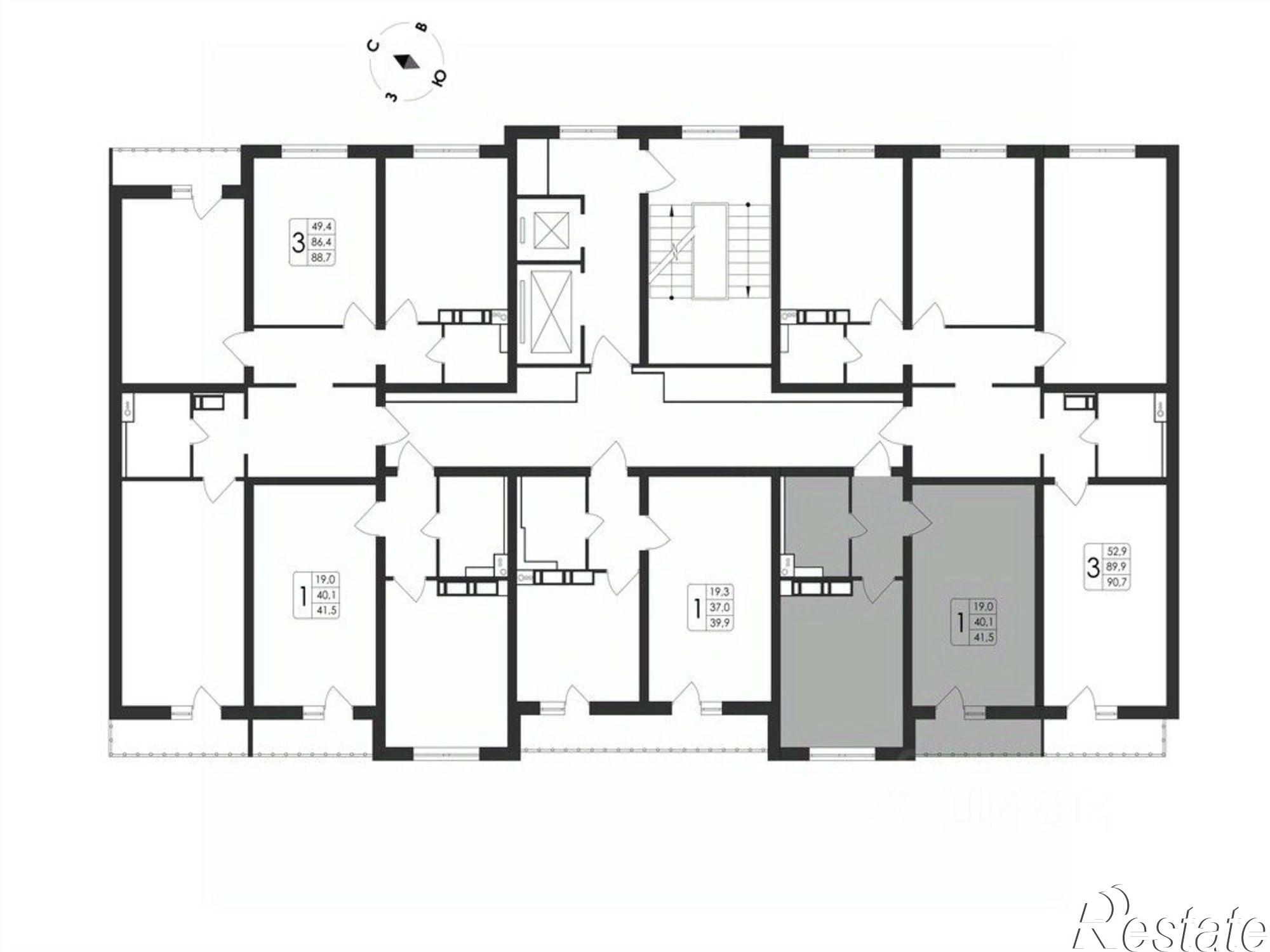 Купить квартиру за 5 554 160 рублей на пр-кт Патриотов, 58а