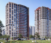 1-комн, 40 кв м, этаж 10/19 улица Болховитинова, 19