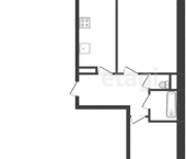 2-комн, 48кв м, этаж 3/3 ул Ржевская, 7