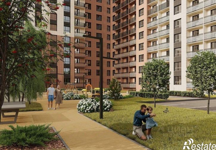 1-комн квартира в новом доме пр-кт Патриотов, 58а,  д. 58а